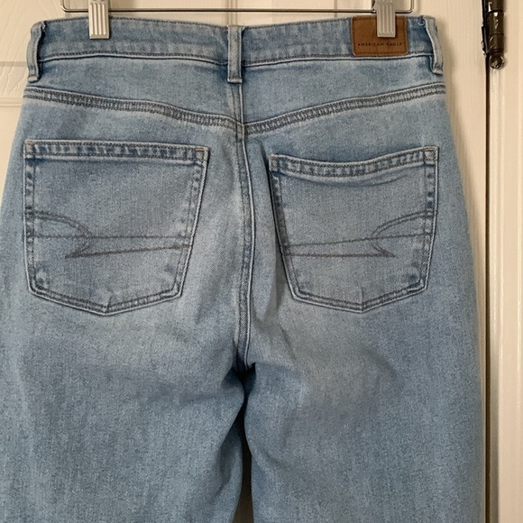 American Eagle Mom Straight Jeans Size 6 Long. #208 - Picture 4 of 11